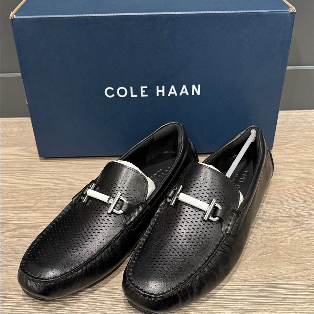 Cole Haan Men's Black Loafers- Brand New 10.5